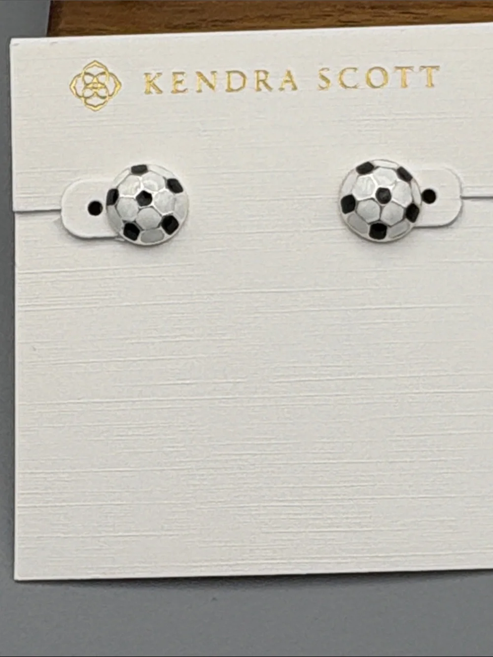 Kendra Scott playful soccer